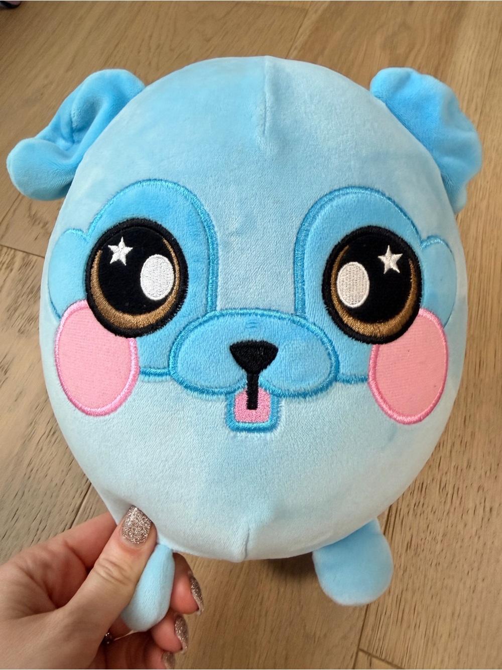 Squeezamals dog plush stuffy